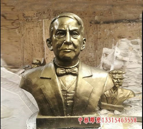 校园爱迪生铜雕 浙江爱迪生铜雕雕塑图片
